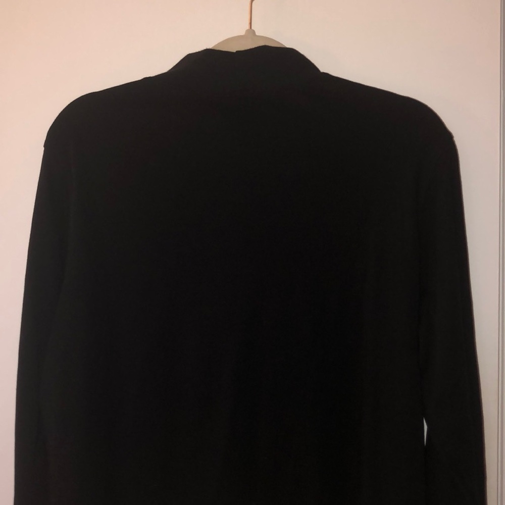 Black turtle neck
